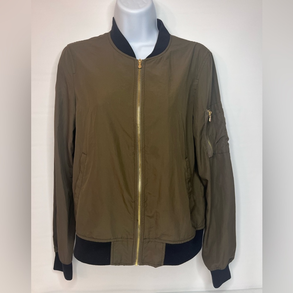 ZARA BASIC BOMBER JACKET XS